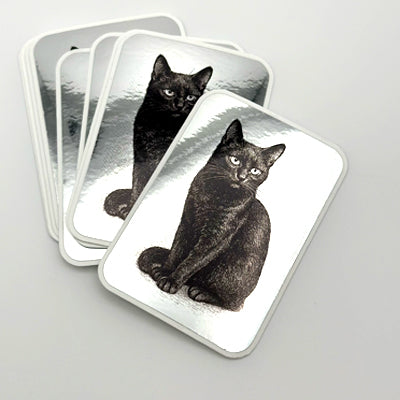 Chrome stickers