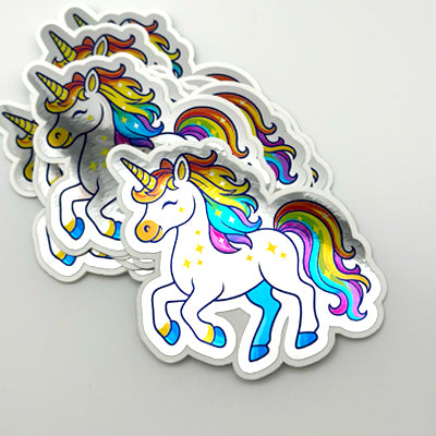 Chrome stickers