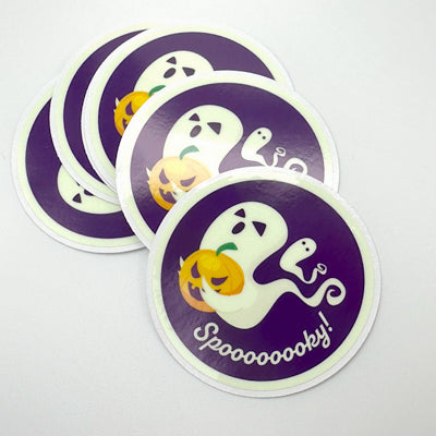 Glow-in-the-dark stickers