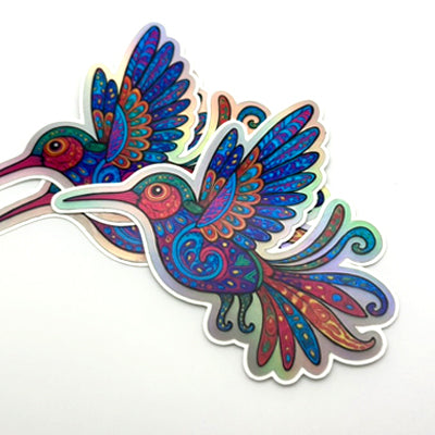 Holographic stickers