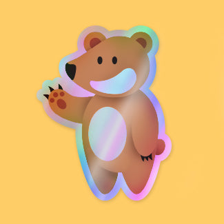 Holographic stickers