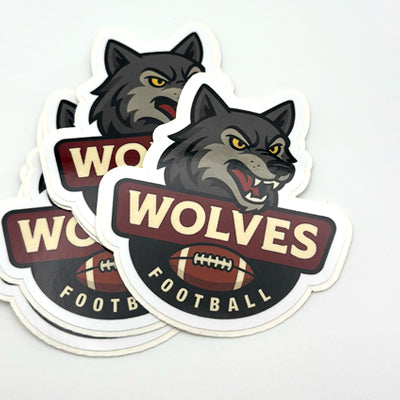 Glossy vinyl stickers