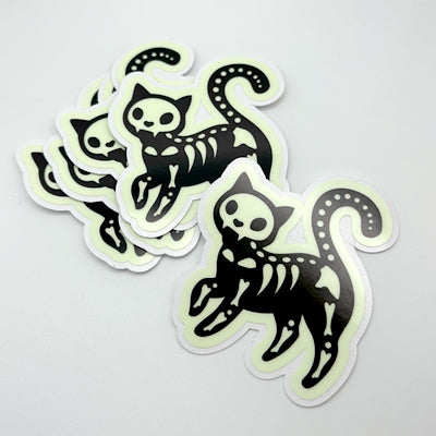 Glow-in-the-dark stickers